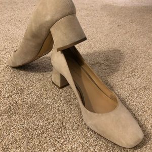 Saks Fifth Avenue Small block heel shoes